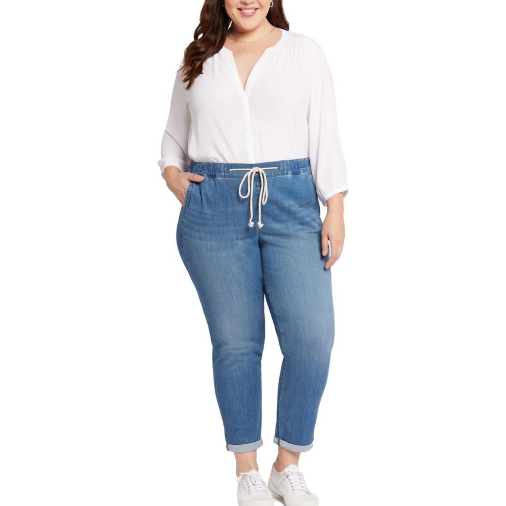NWT NYDJ Lightweight Denim Ankle Jogger Size 24W